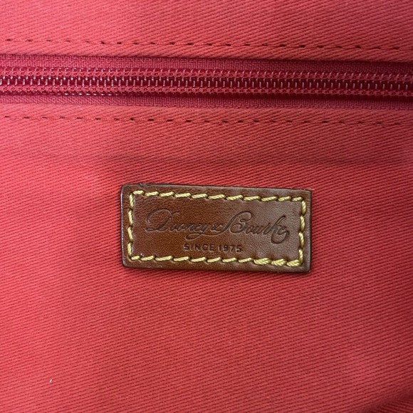 Dooney & Bourke LARGE Zebra Carry All Shopper Tote Bag Black White leather - Picture 8 of 9